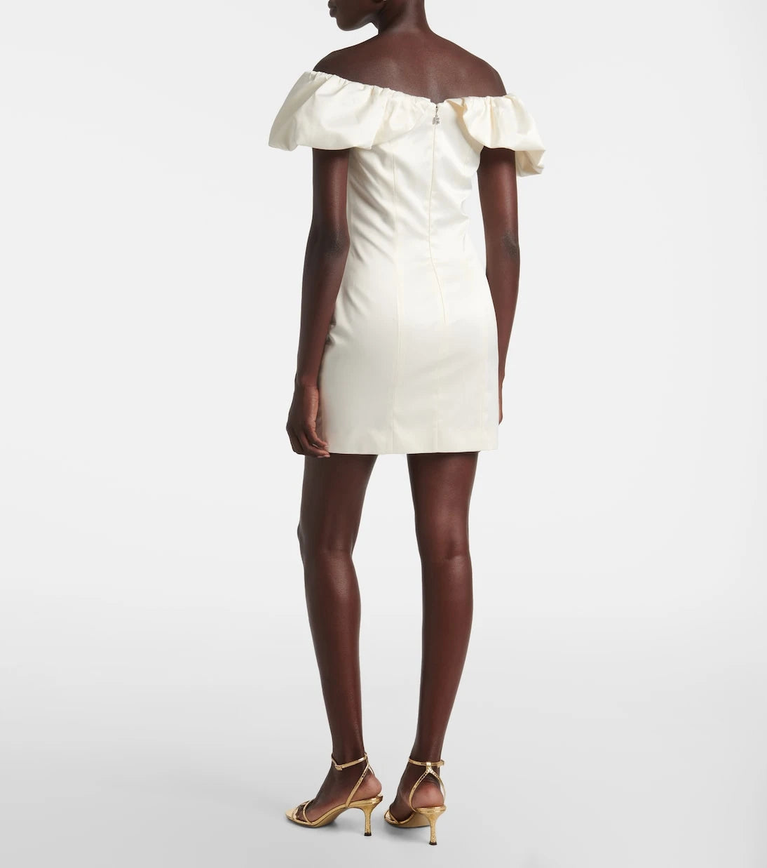 Rotate - Draped off-shoulder minidress