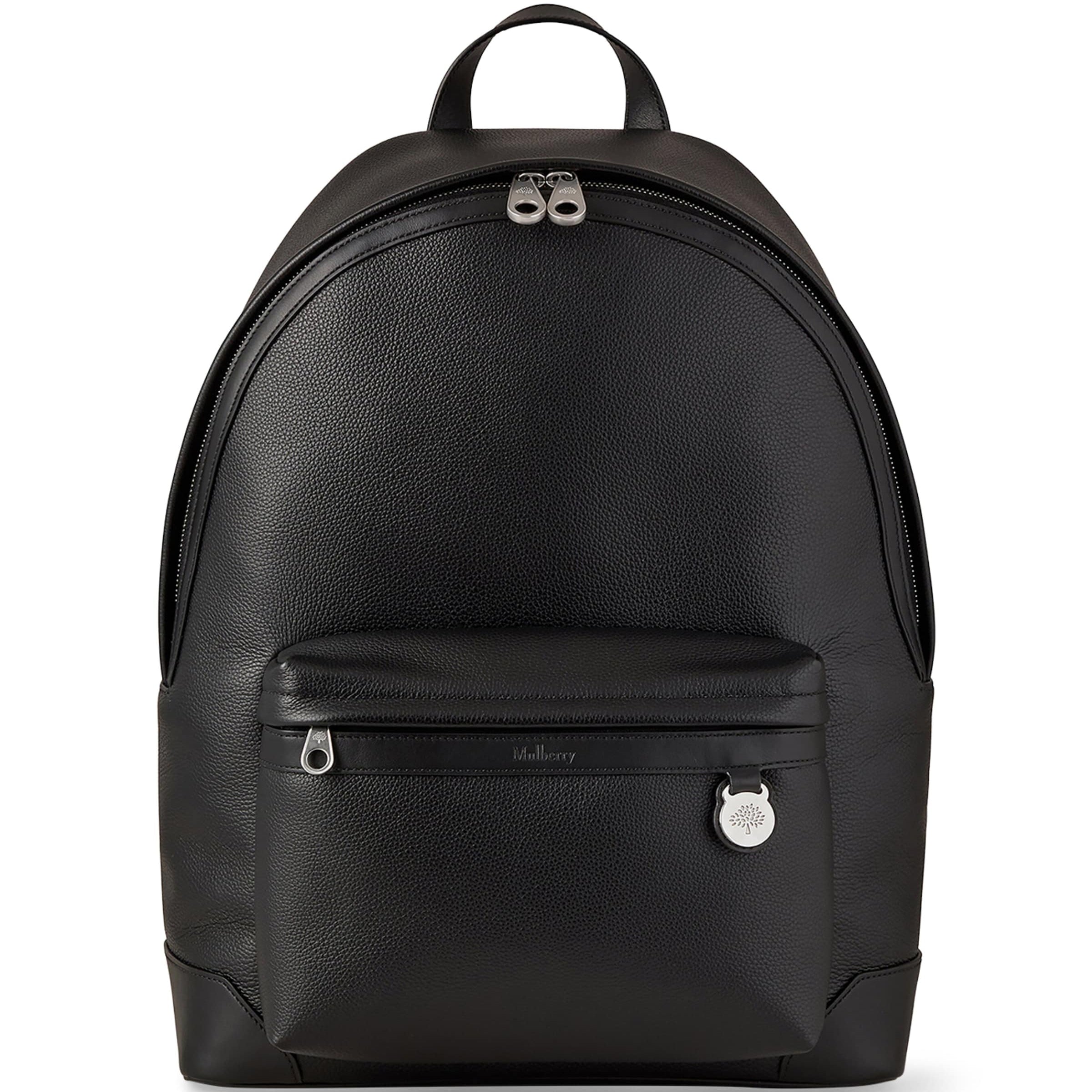 Mulberry BLACK Leather Heritage Backpack