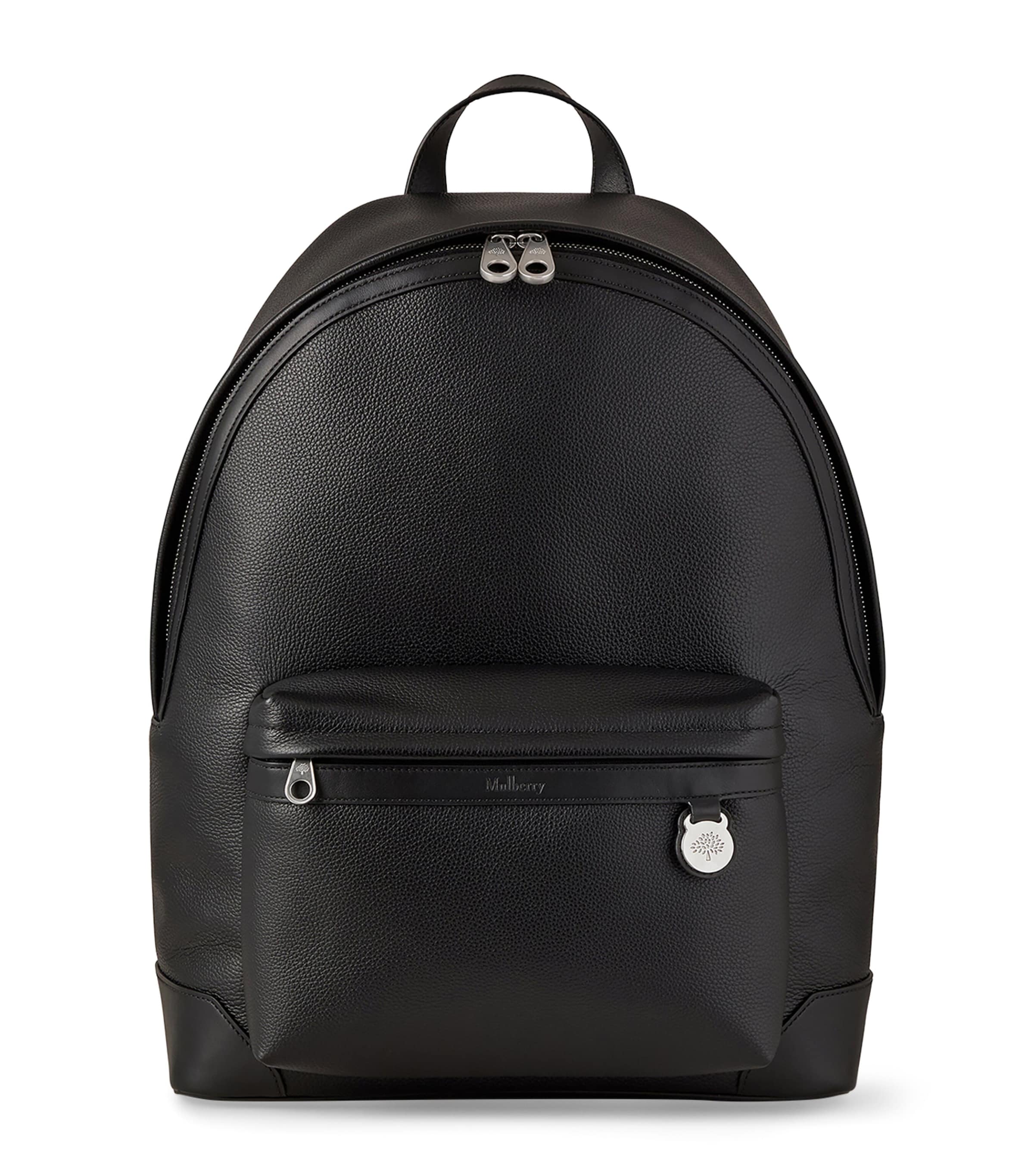 Mulberry BLACK Leather Heritage Backpack