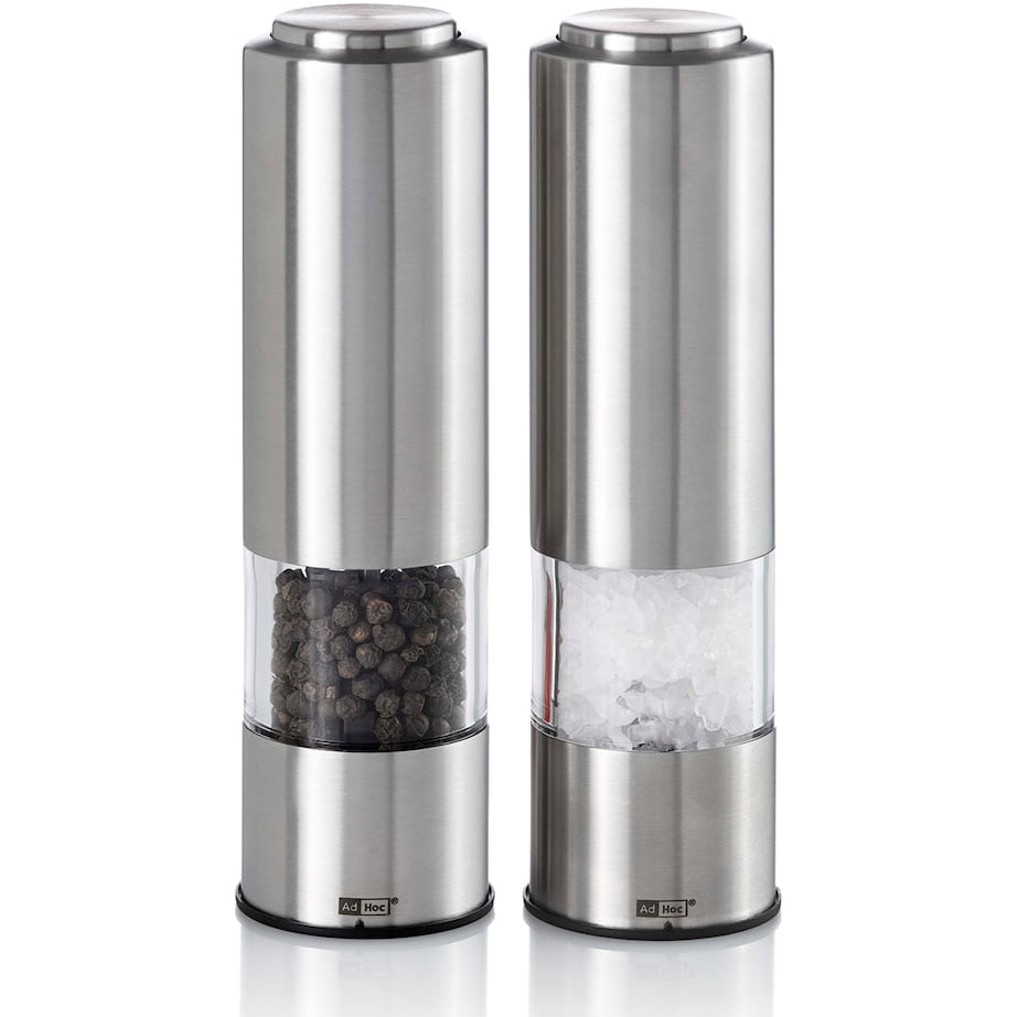 AdHoc Pepmatik Salt and Pepper Mills (Set of 2)