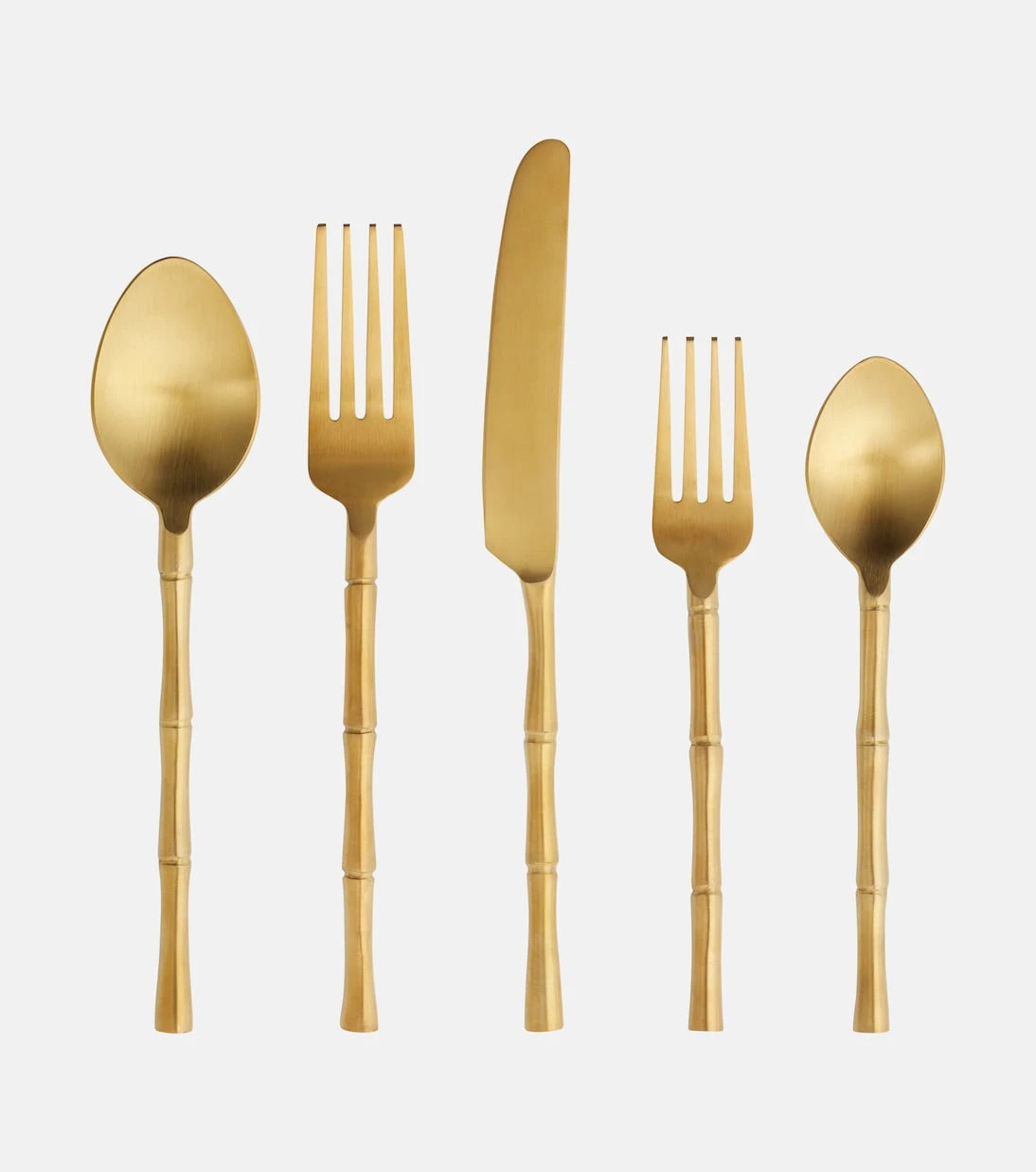 Les-Ottomans - Bamboo 5-piece cutlery set