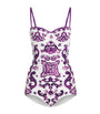 Multi Printed Swimsuit