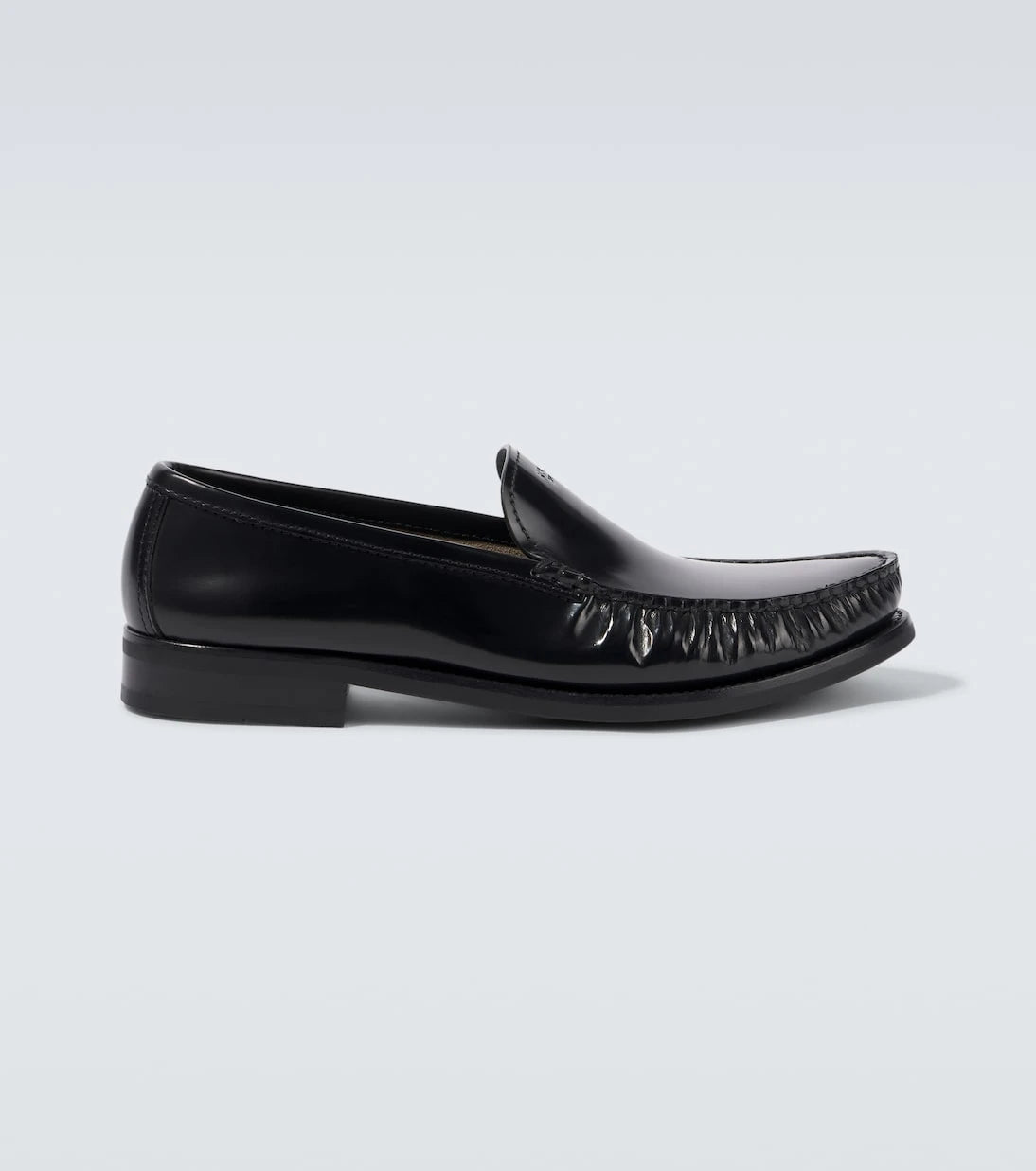Prada - Leather loafers