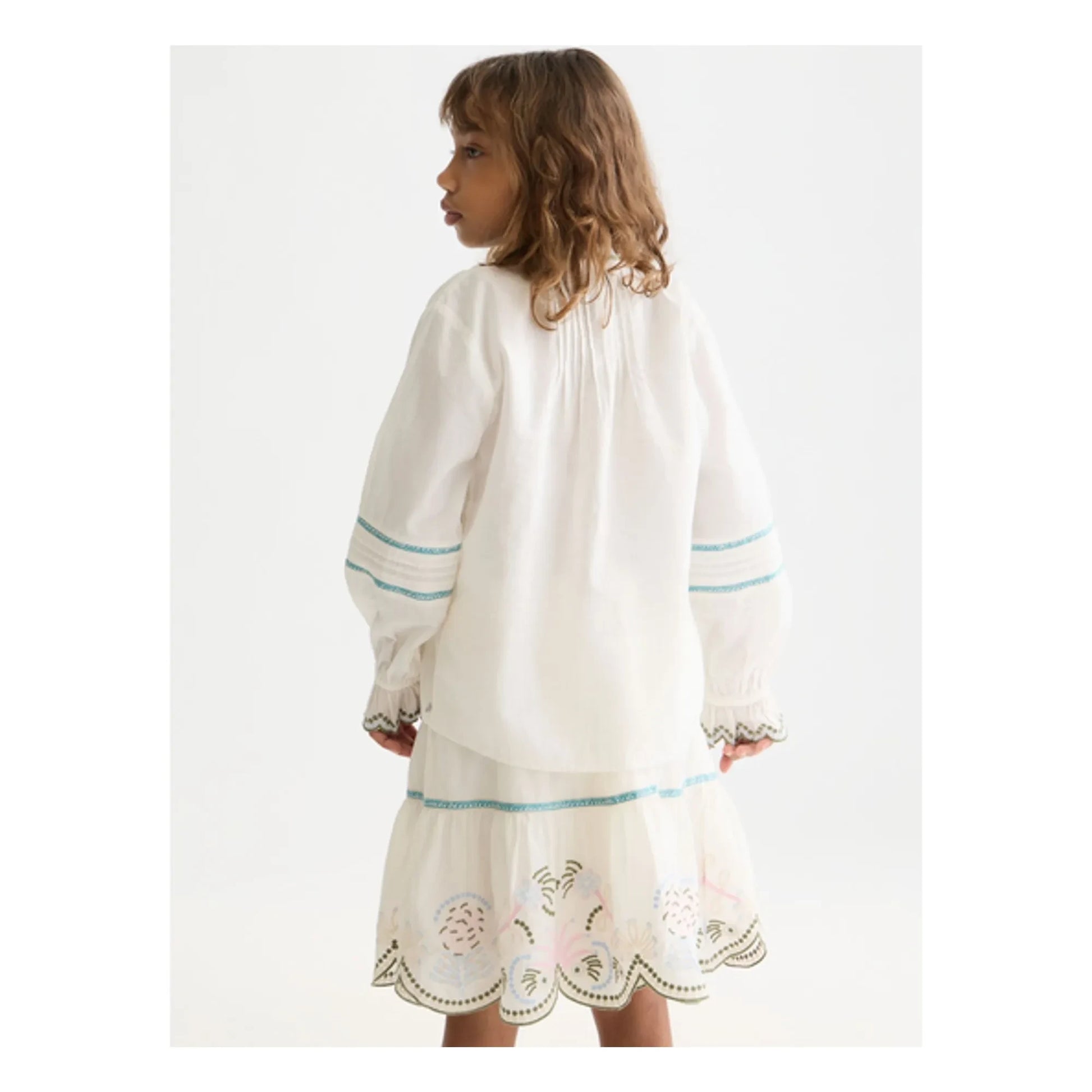 Scotch & Soda - Embroidered blouse | Ecru
