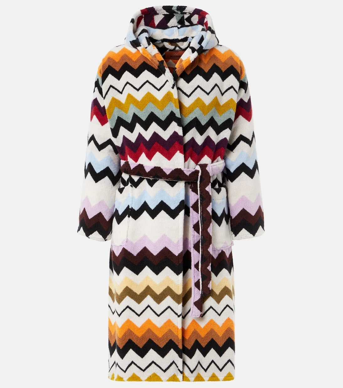 Missoni - Murrina Zigzag cotton terry bathrobe