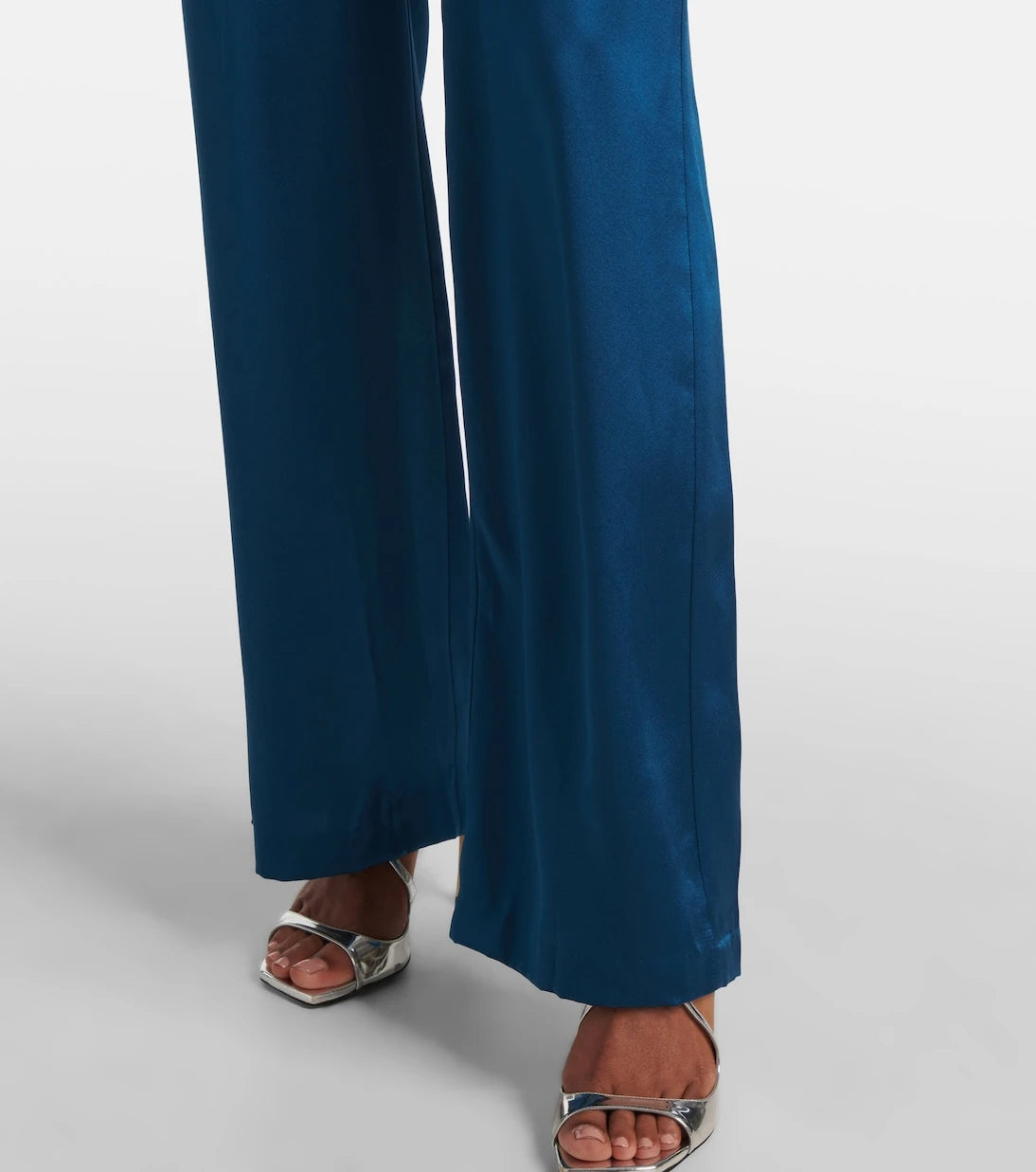 The Sei - Silk satin wide-leg pants