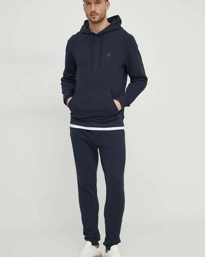 BOSS Orange Kapüşonlu Erkek Pamuklu Sweatshirt Wetalk