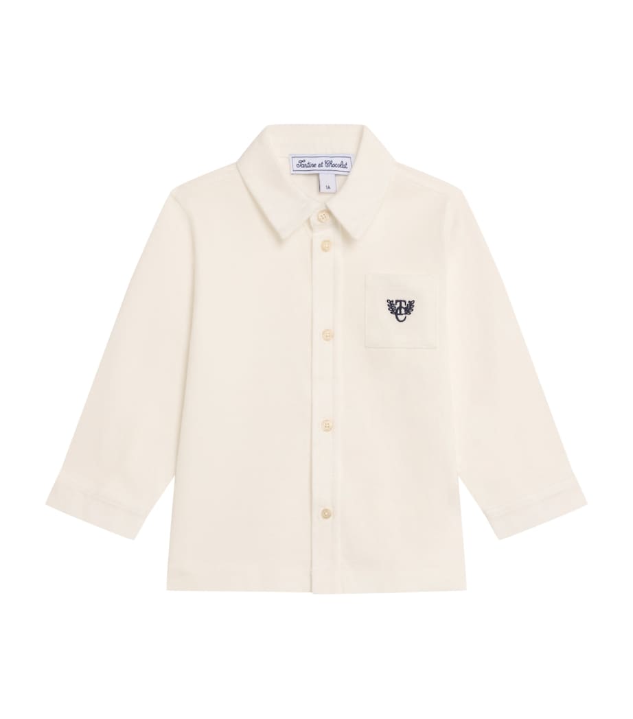 Embroidered Logo Shirt (3 Months-4 Years)