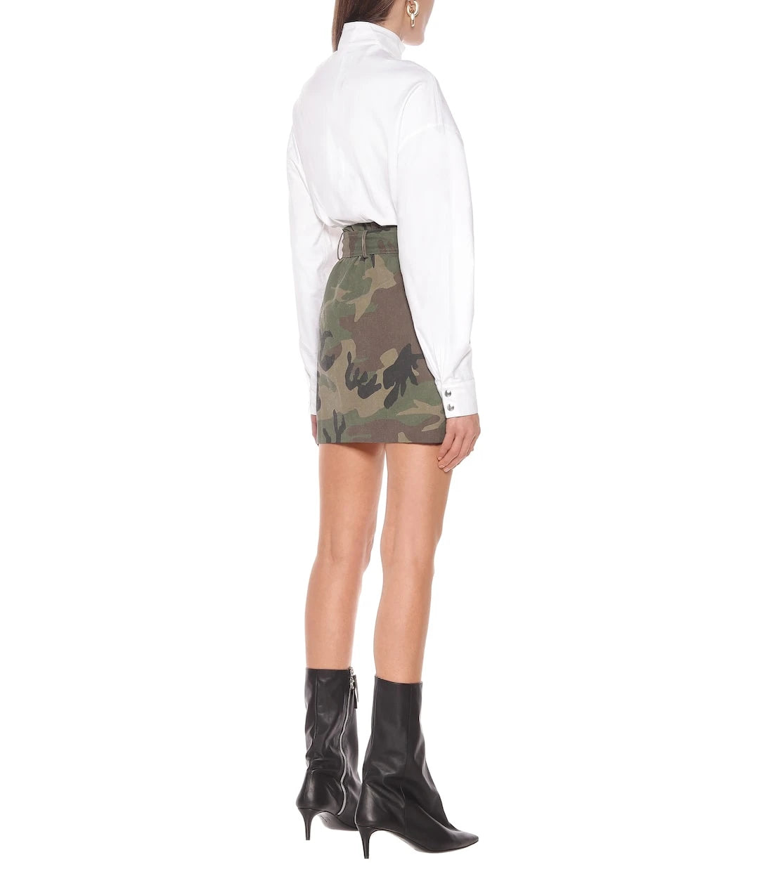 Rta - Niccola camo-print minidress