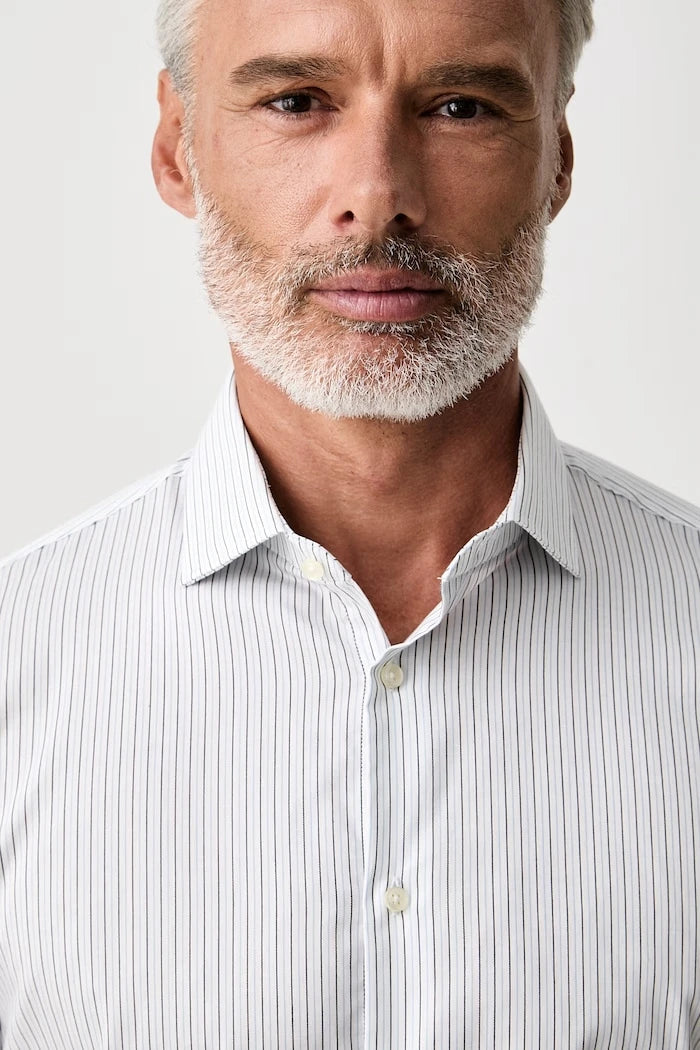 Tommy Hilfiger pamuk ve elastan erkek gömlek