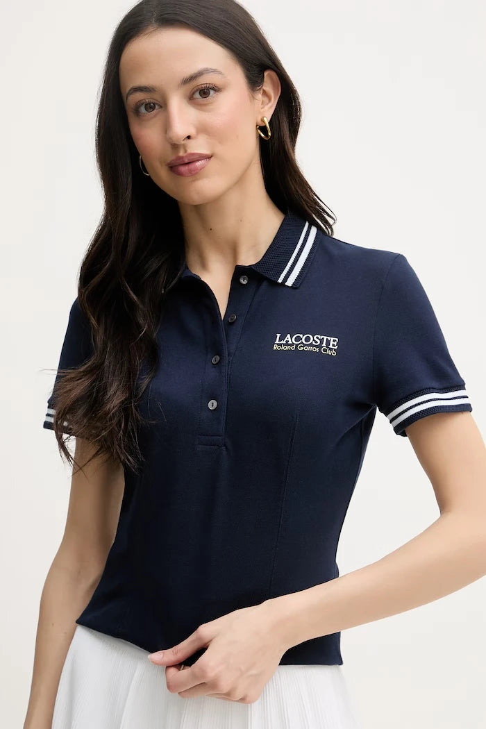 Pamuklu Kadın Lacoste Polo Tişört