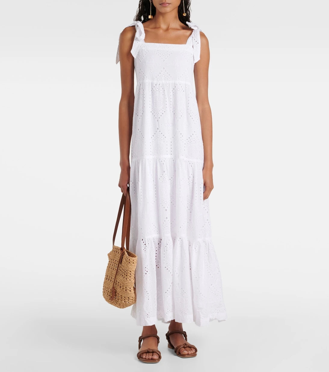 Heidi Klein - Rhode Island broderie anglaise maxi dress