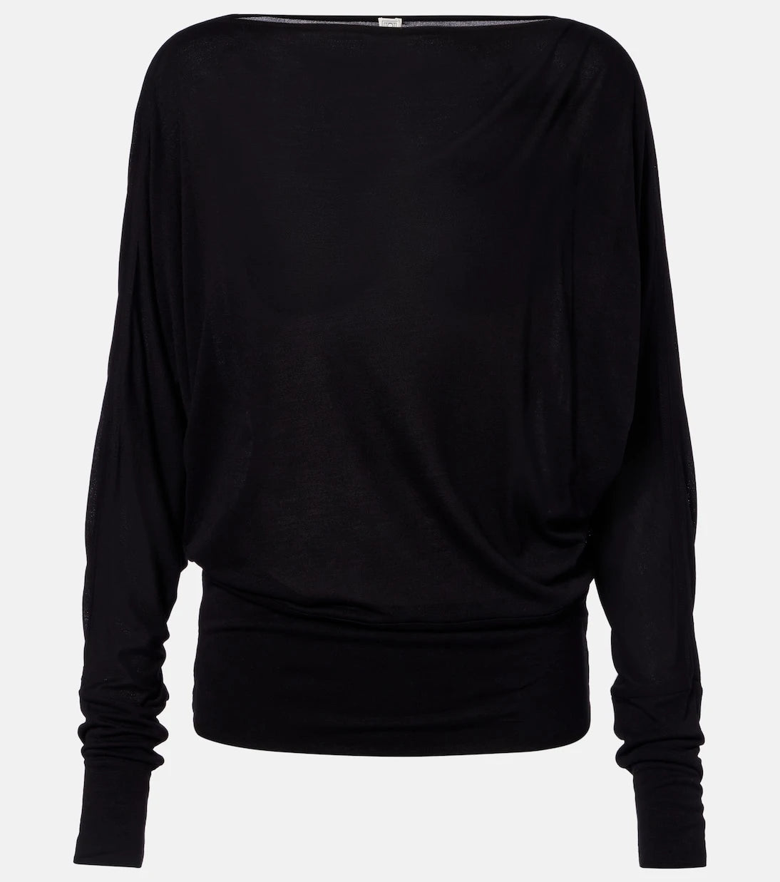 Toteme - Draped jersey top