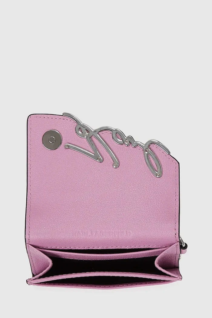 Кожен портфейл Karl Lagerfeld K/SIGNATURE