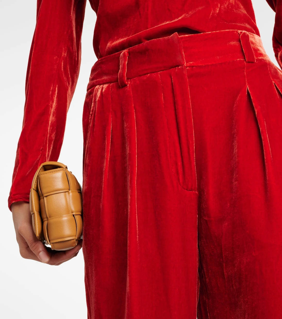 Ulla Johnson - Veronica velvet wide-leg pants
