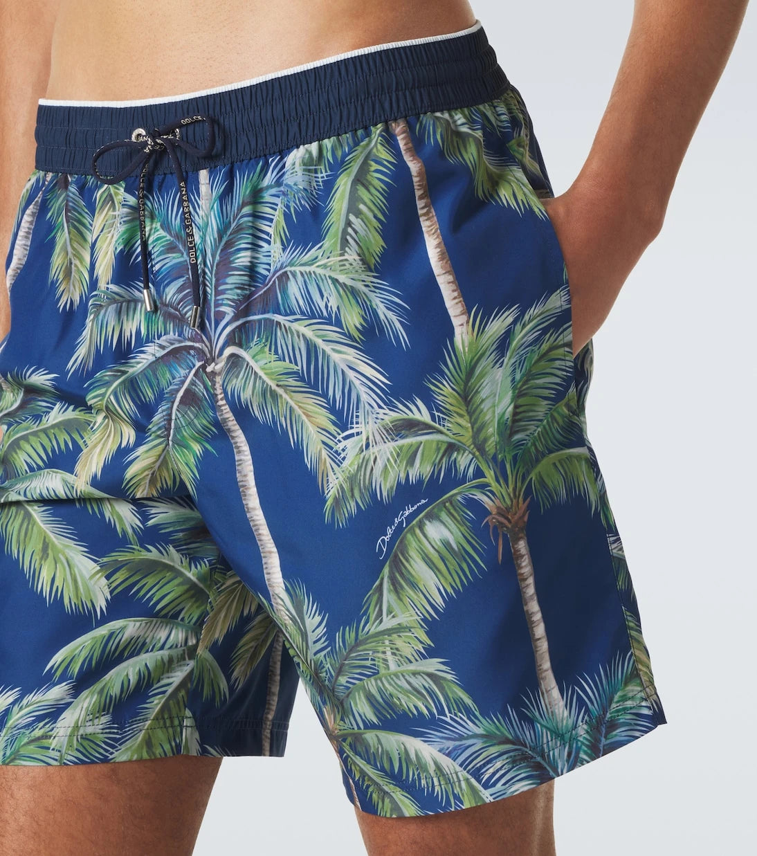 Dolce&Gabbana - Printed swim trunks
