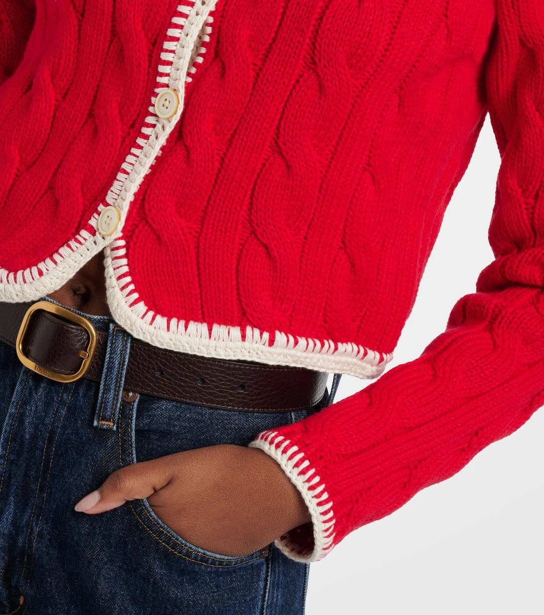 Polo Ralph Lauren - Cable-knit cotton cardigan