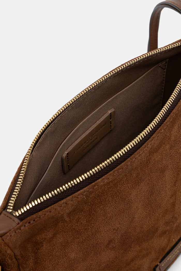 Gianni Chiarini kadın crossbody süet çanta NORA POUCH
