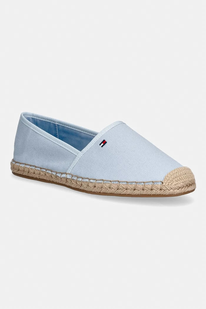 Tommy Hilfiger Kadın Espadril FLAG CANVAS ESPADRILLE