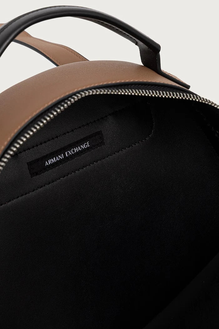 Armani Exchange kadın suni deri şehir sırt çantası