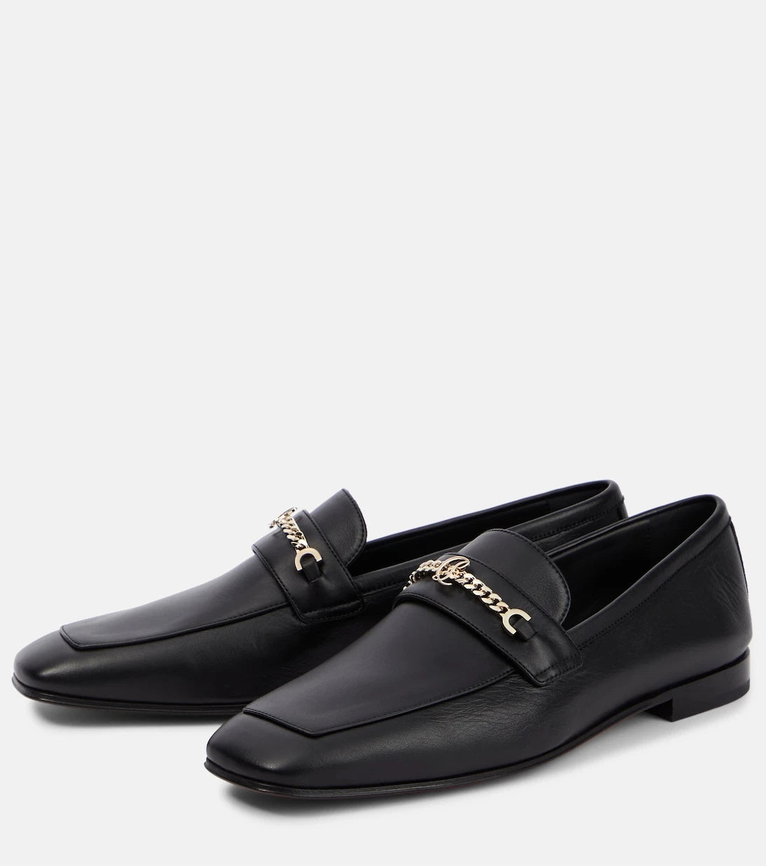 Christian Louboutin - MJ Moc leather loafers