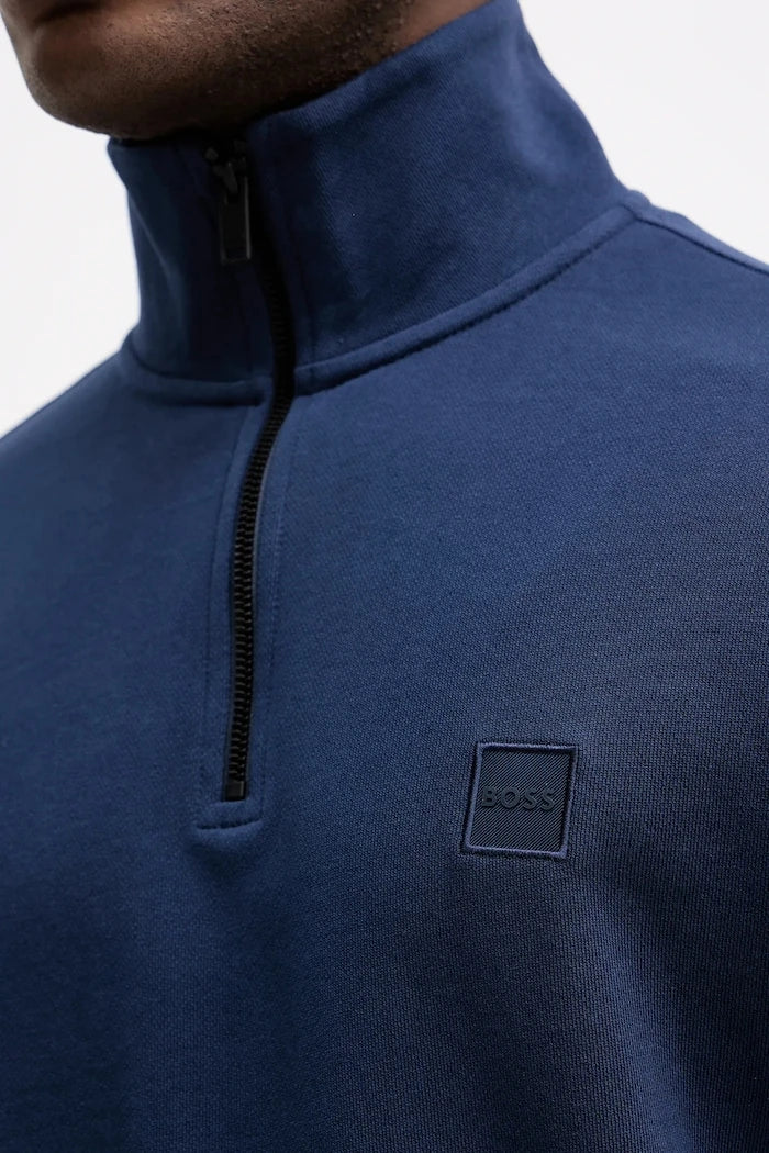 BOSS Orange erkek pamuklu Zetrust sweatshirt
