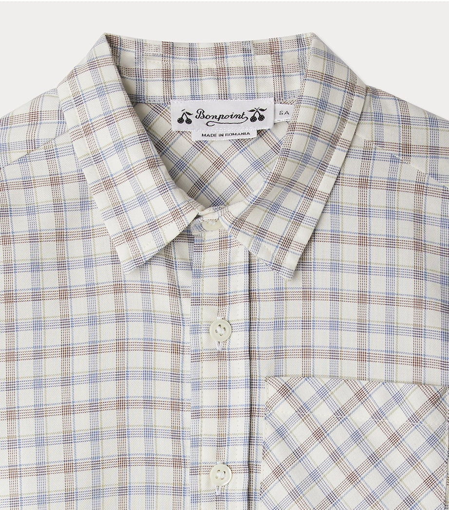 Cotton Check Shirt (4-14 Years)