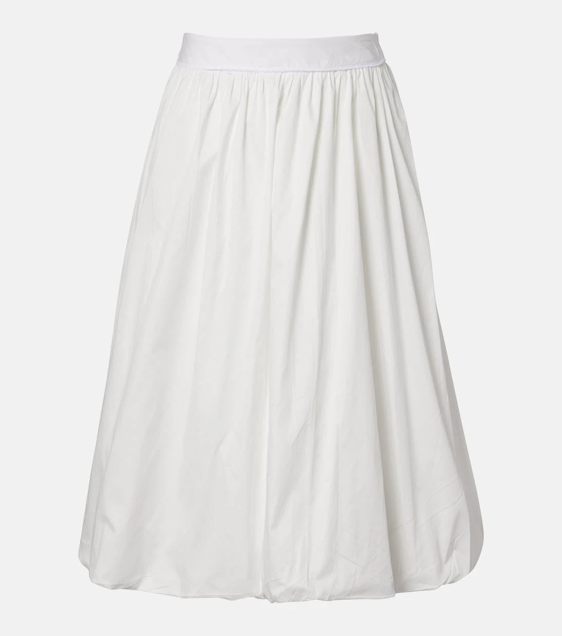 Bananhot - Alba cotton poplin midi skirt