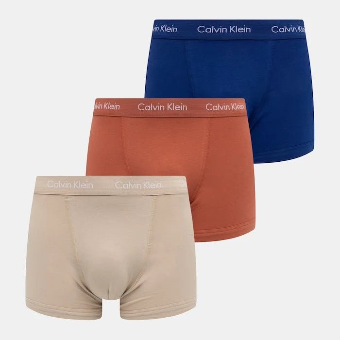 Calvin Klein Underwear Erkek Pamuk Elastan Bokser 3’lü