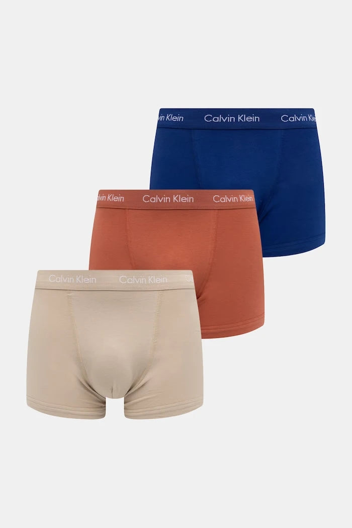 Calvin Klein Underwear Erkek Pamuk Elastan Bokser 3’lü