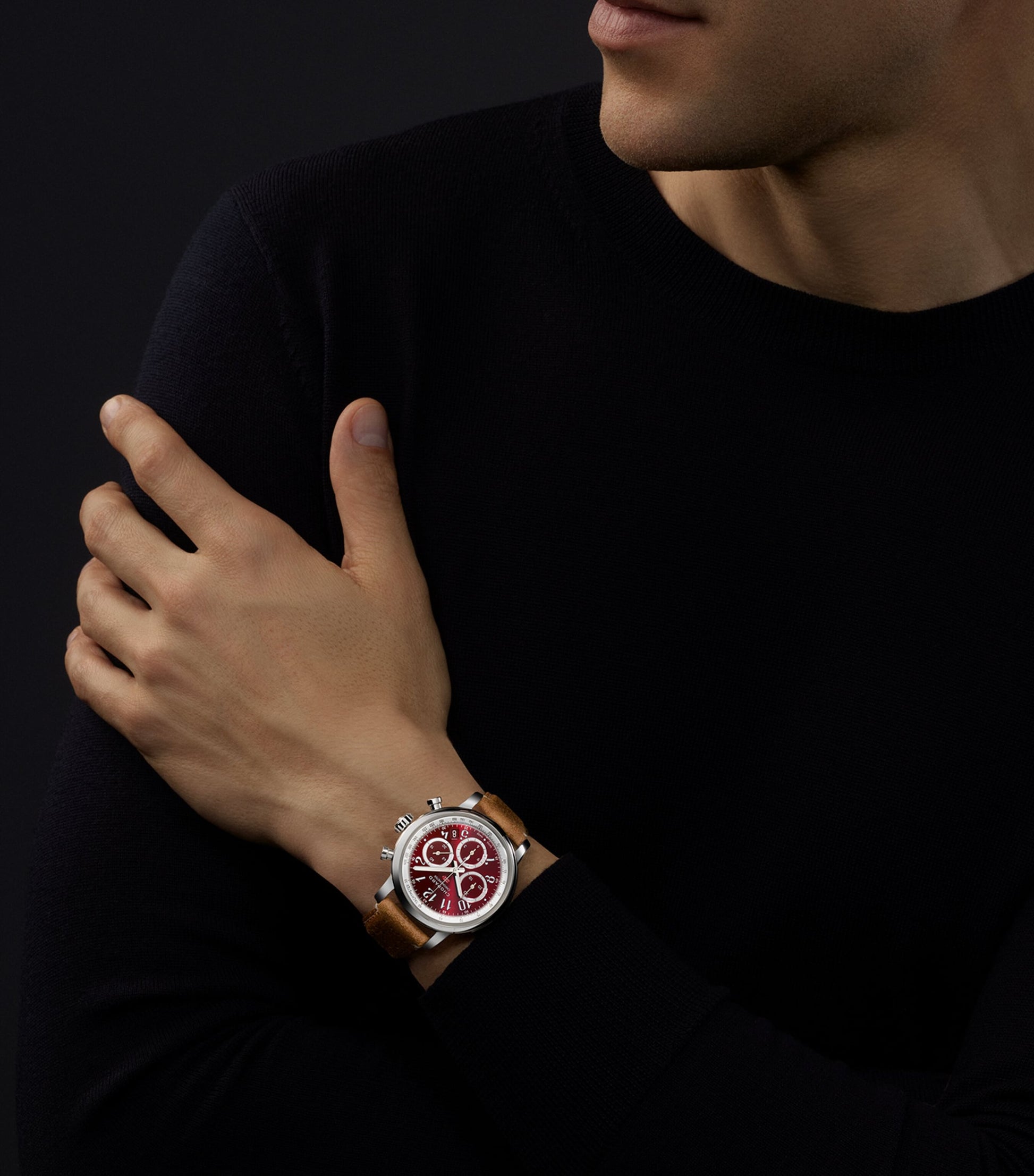 Lucent Steel Mille Miglia Chronograph Watch 40.5mm