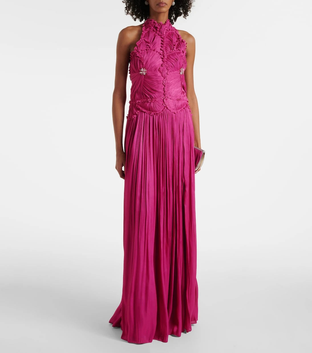 Costarellos - Attina halterneck gown