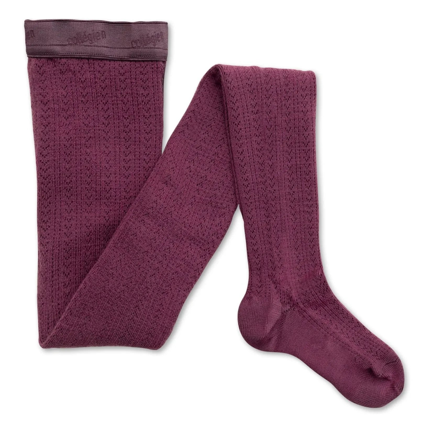 Collégien - Angélique Merino wool tights | Pink