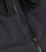 Sease Grey Wool-Blend Explorer Zip-Up Sweatshirt