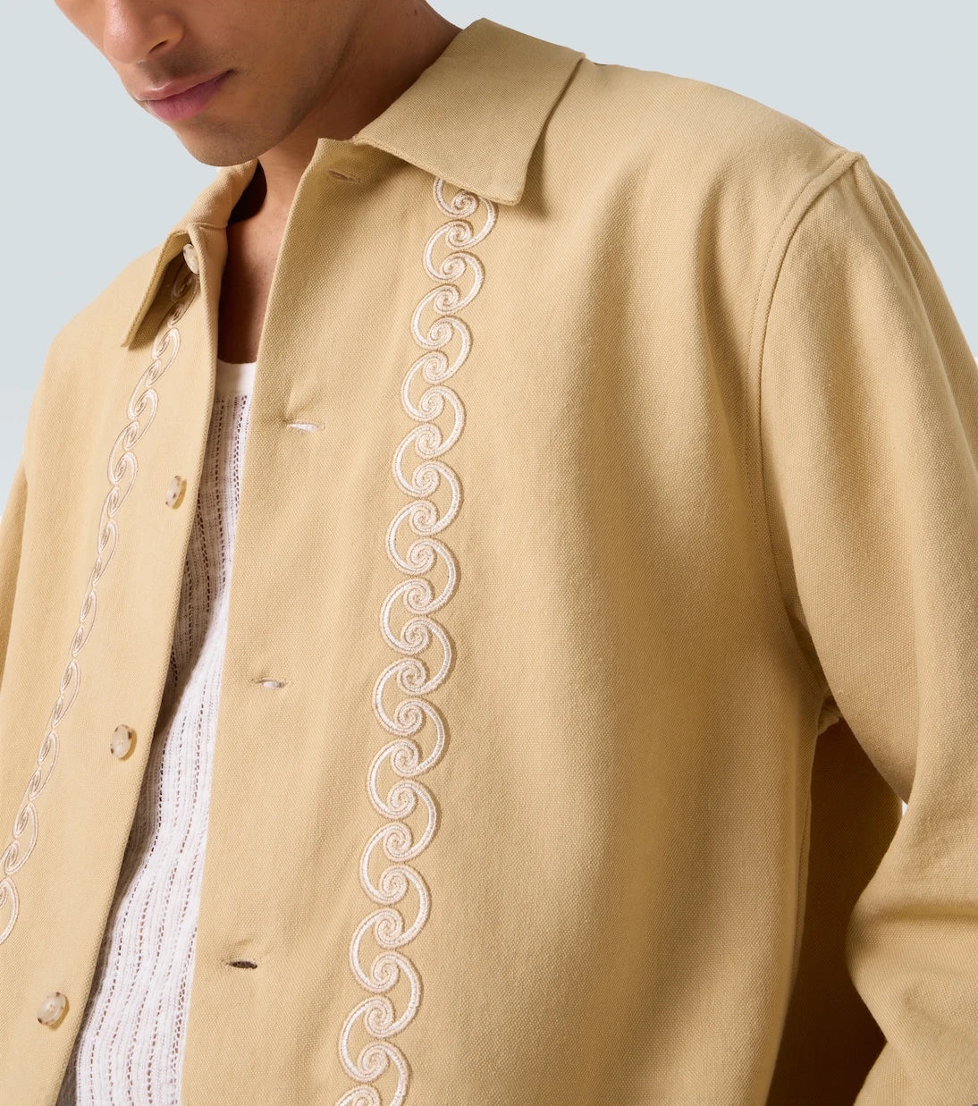 Commas - Embroidered overshirt