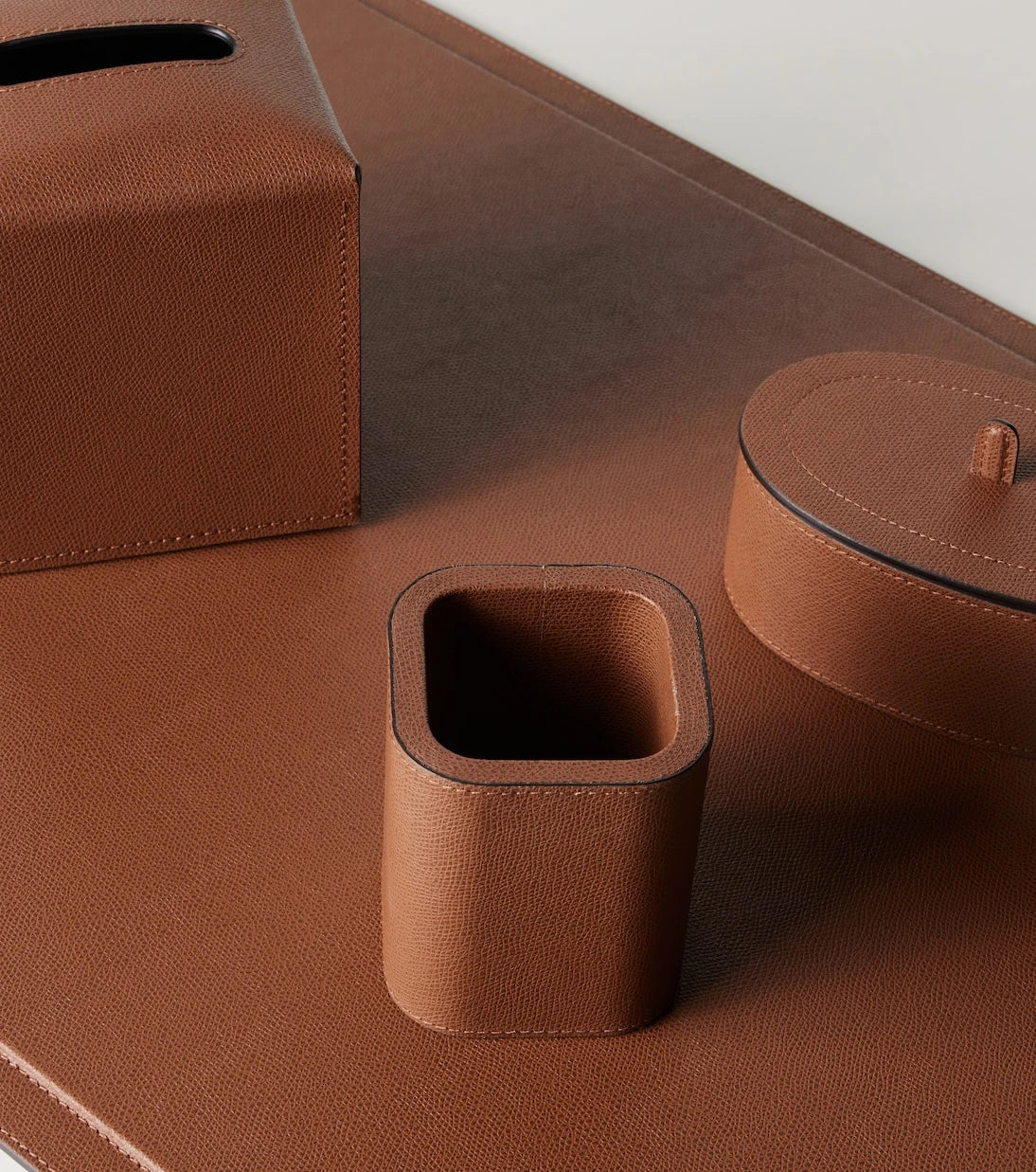 Giobagnara - Polo leather pen pot