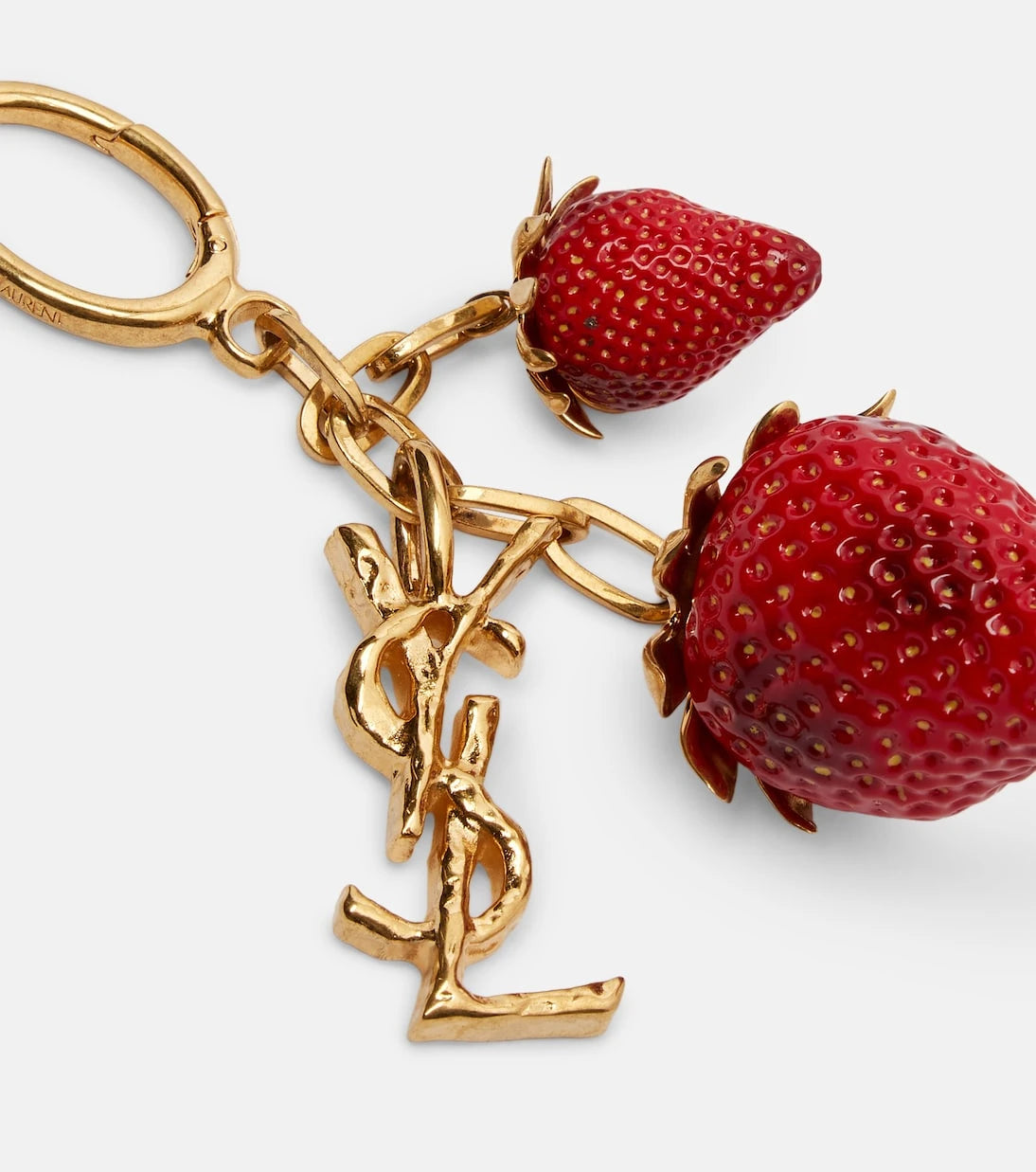 Saint Laurent - Cassandre Strawberry bag charm