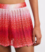 Missoni Red Ombré Crochet Shorts