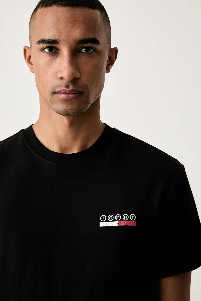 Tommy Jeans erkek pamuklu tişört