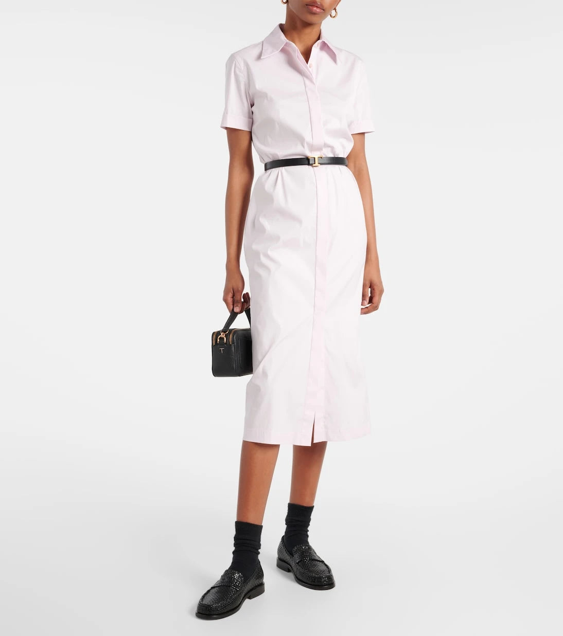 Tod's - Cotton-blend shirt dress