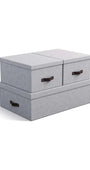 Комплект кутии за съхранение Bigso Box of Sweden Inge (3 броя)