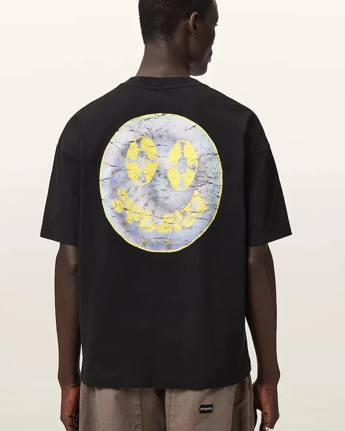 AllSaints erkek pamuklu tişört SPINNER