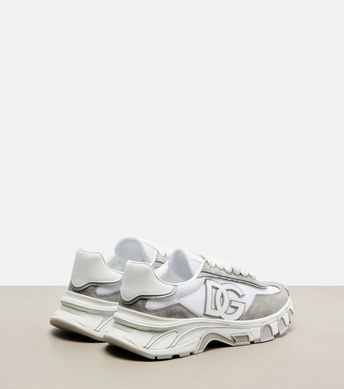 Dolce&Gabbana - Runner suede-trimmed sneakers