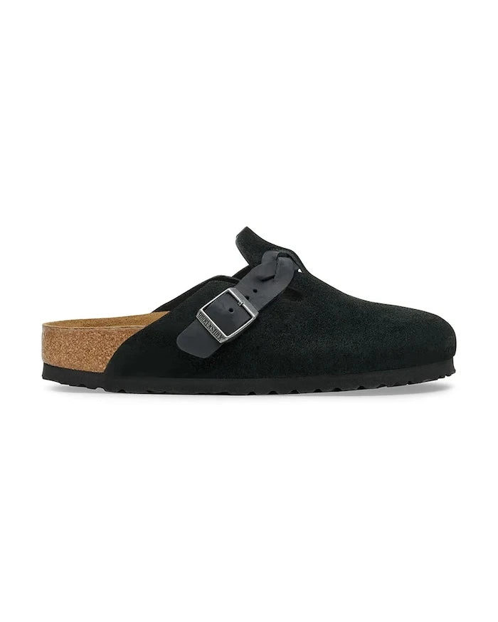 Birkenstock Boston Braided Süet Terlik