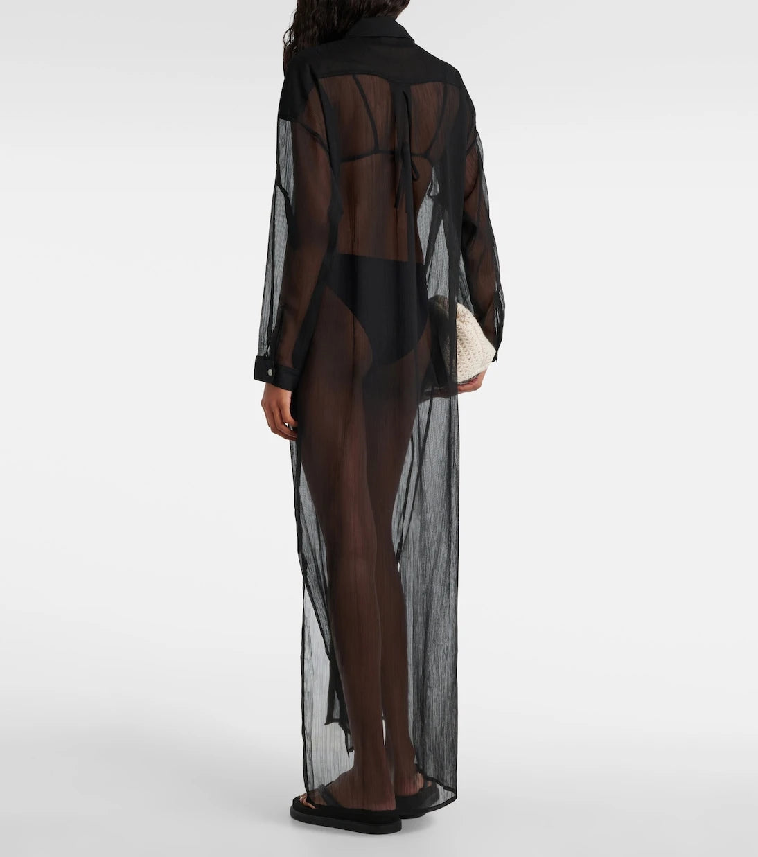 Jade Swim - Mika mesh shirt dress