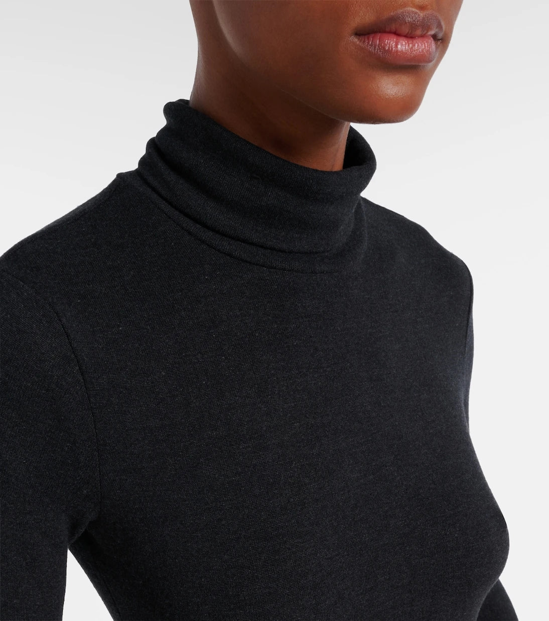 Staud - Vanya turtleneck jersey maxi dress