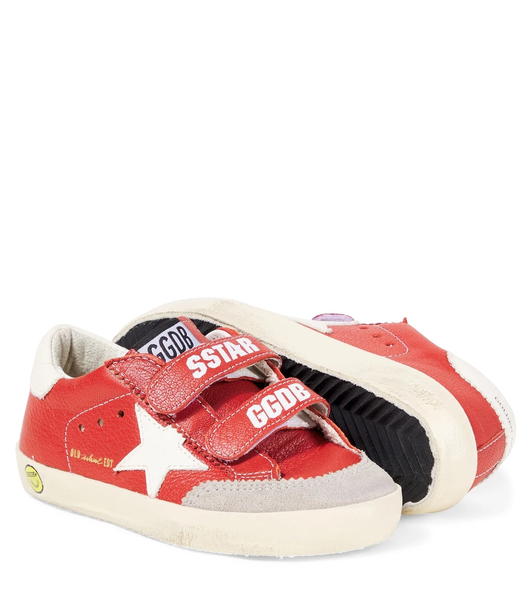 Golden Goose Kids - حذاء سنيكرز جلدي أولد سكول