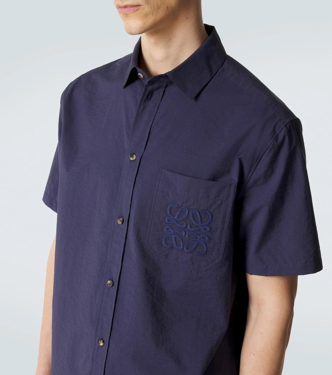 Loewe - Paula's Ibiza Anagram cotton-blend shirt