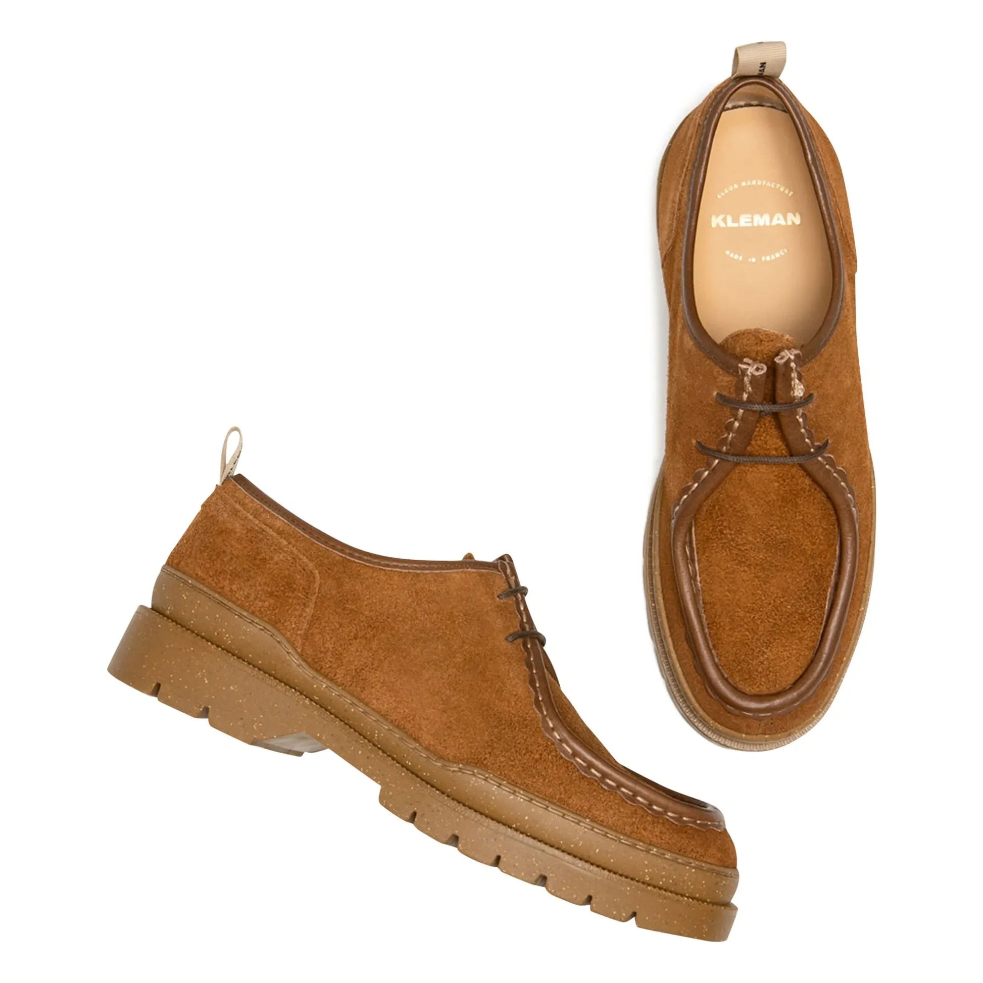 Kleman - Derbies Major VP OAK 2 Velours | Brown