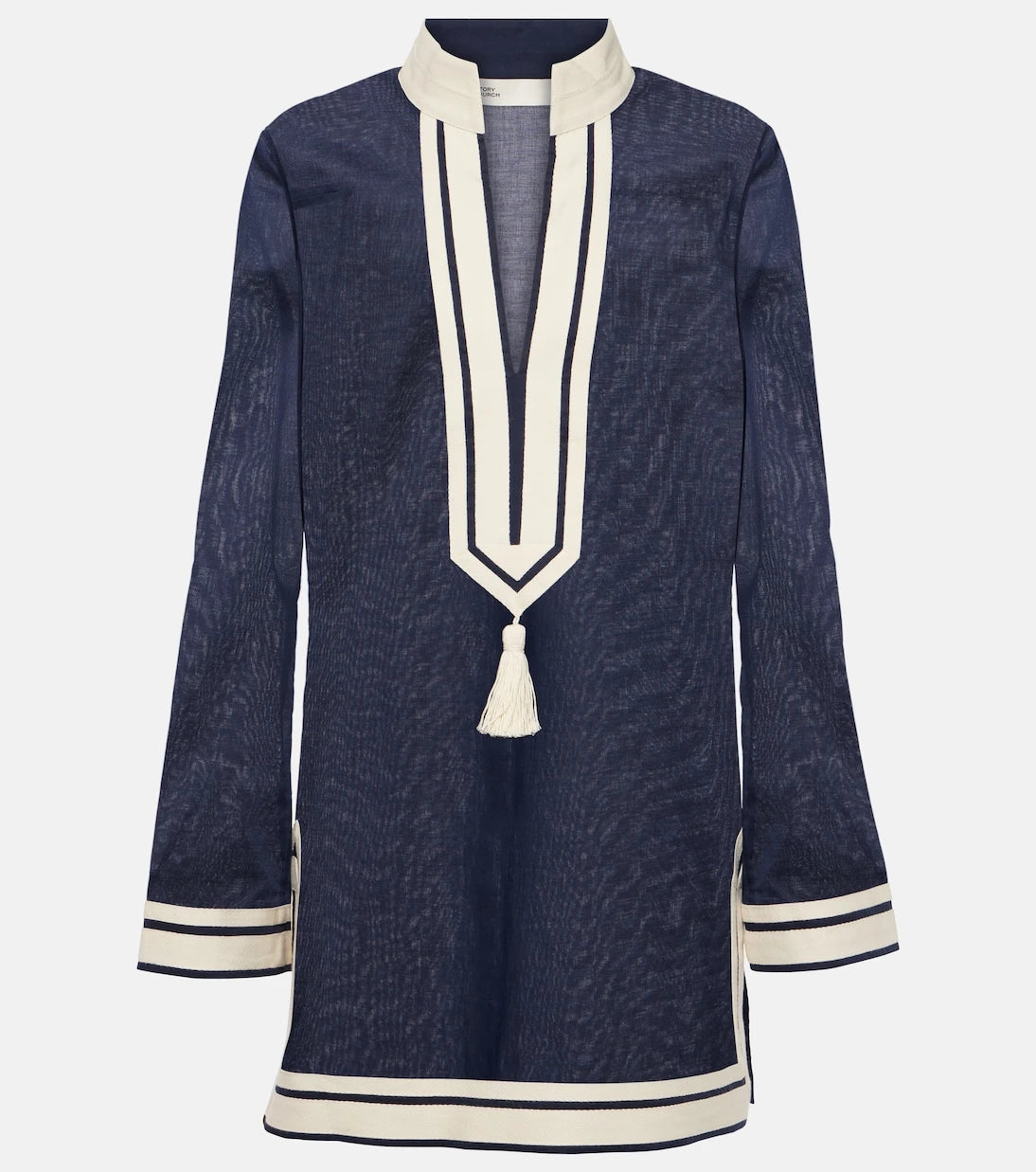Tory Burch - Tasseled cotton tunic